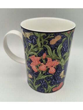 Dunoon Fine Bone China Mug Inspired By William Morris Designs England